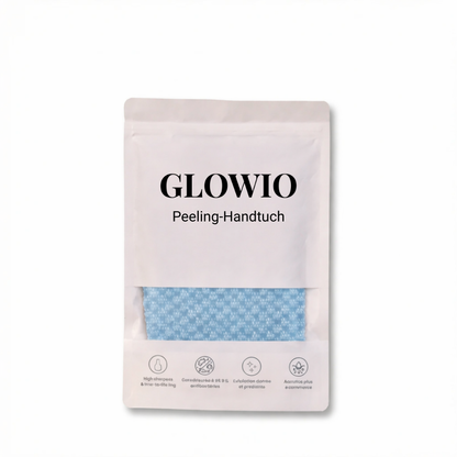 GLOWIO  Antibakterielles Peeling-Tuch