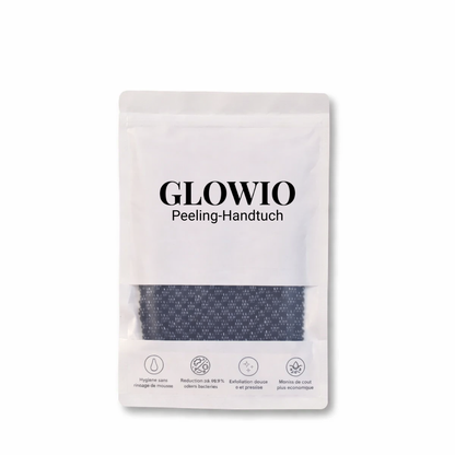 GLOWIO  Antibakterielles Peeling-Tuch